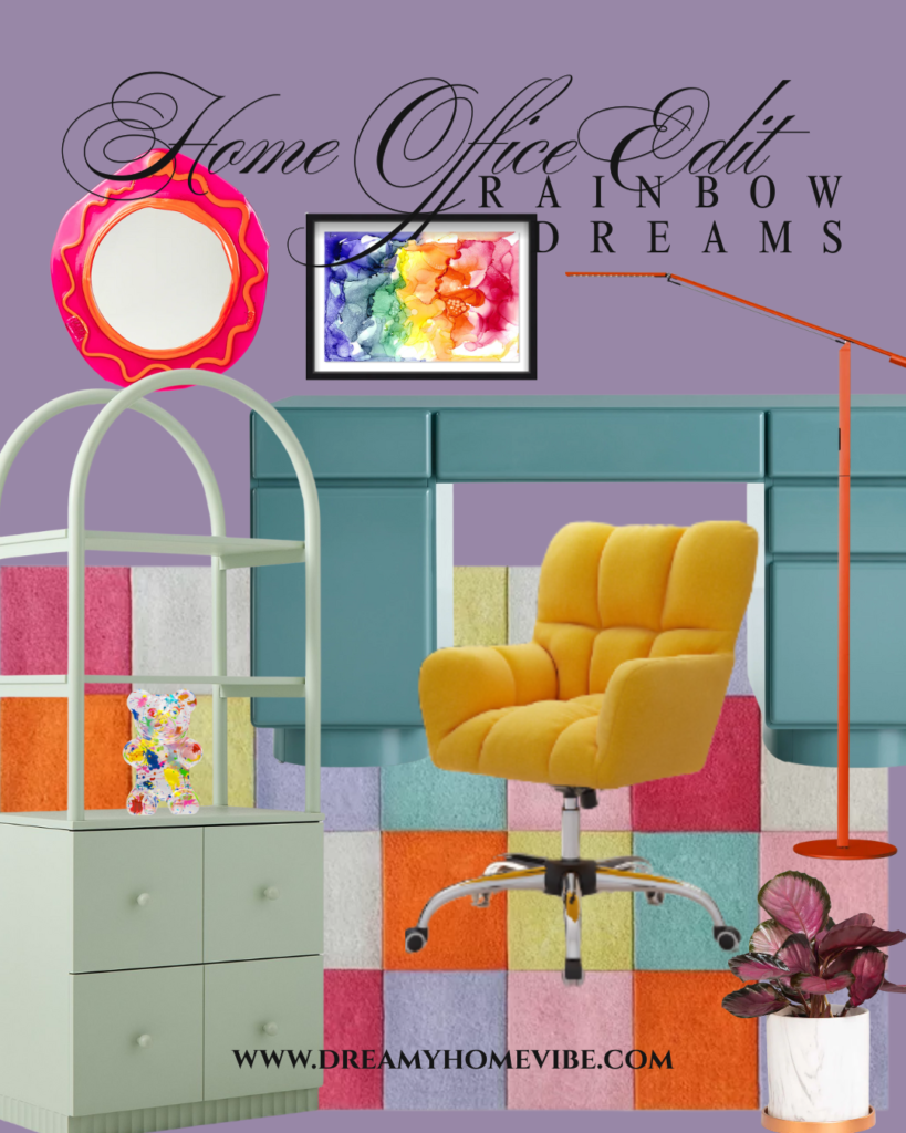 Home Office Edit: Rainbow Dreams
